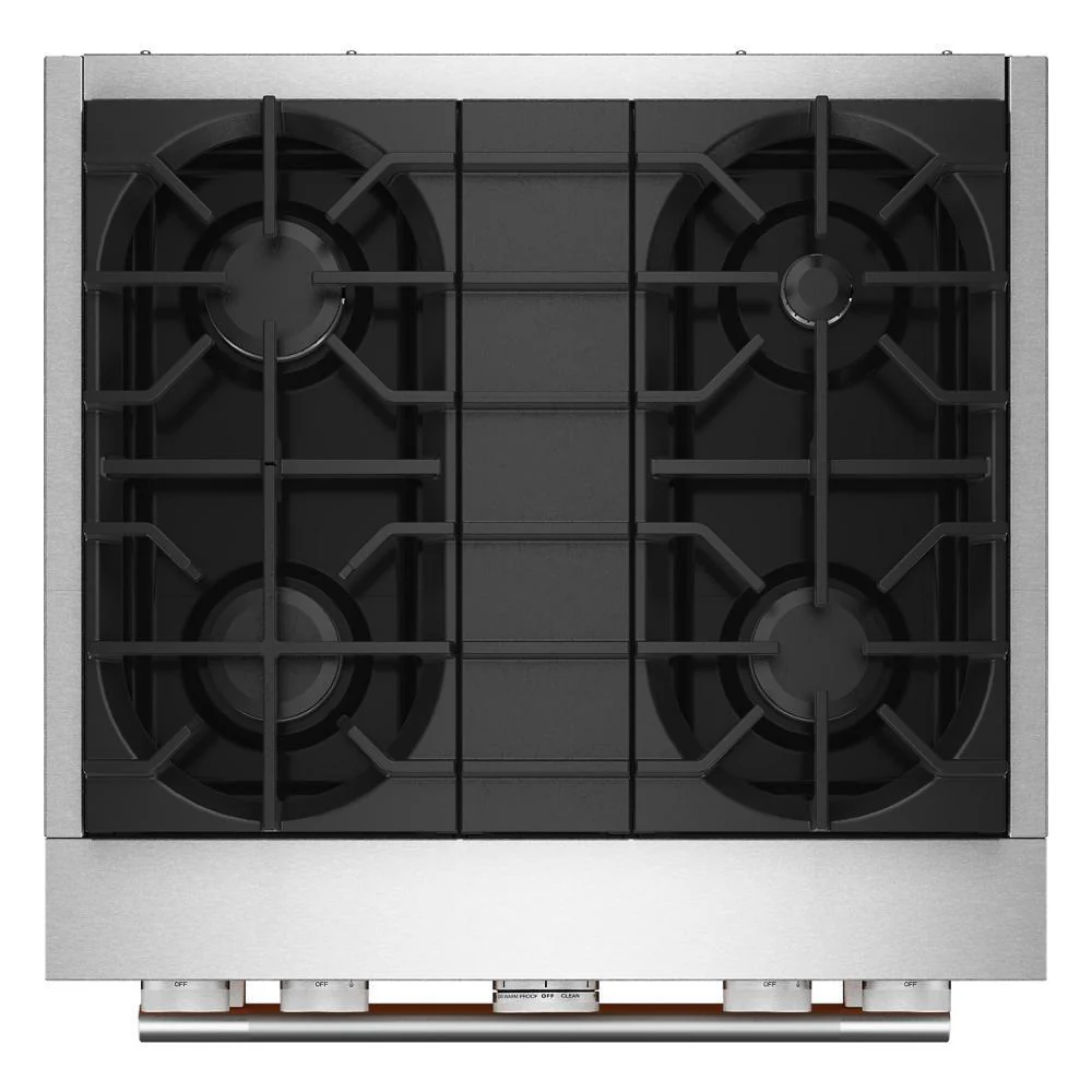 Kitchenaid KFDS930SDC 30-Inch 4 Burner Commercial-Style Dual Fuel Range with No Preheat Air Fry Mode - Image 4