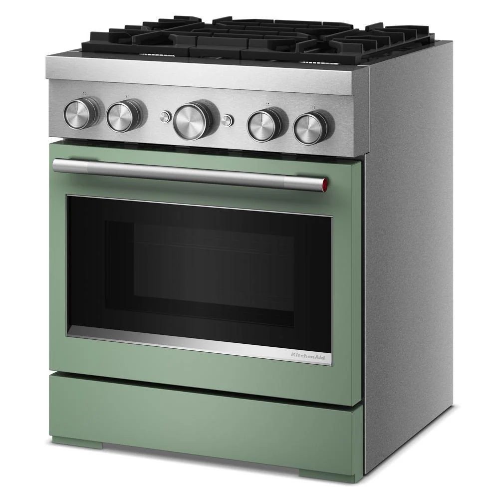 Kitchenaid KFDS930SDC 30-Inch 4 Burner Commercial-Style Dual Fuel Range with No Preheat Air Fry Mode - Image 5
