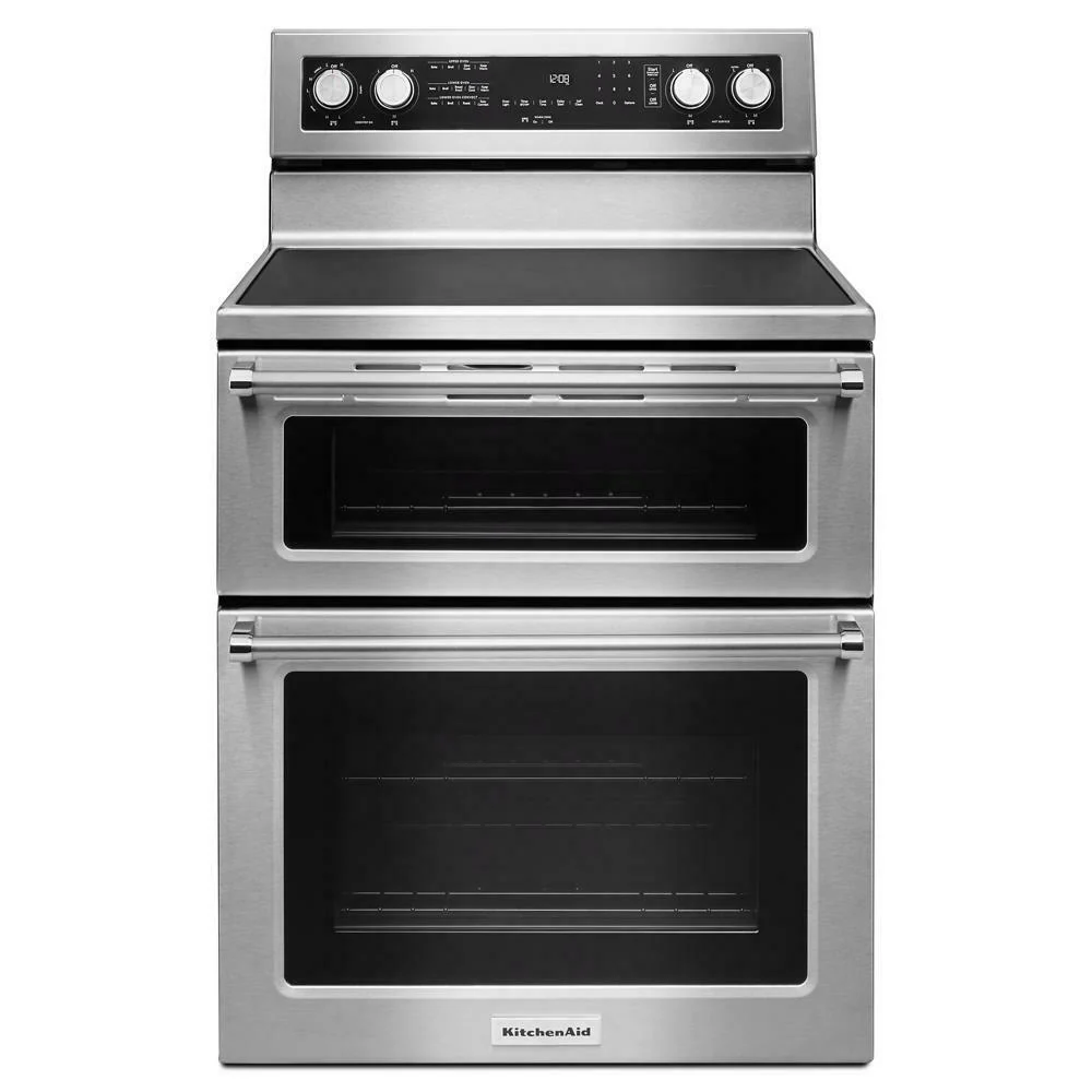 Kitchenaid KFED500ESS 30-Inch 5 Burner Electric Double Oven Convection Range - Image 2