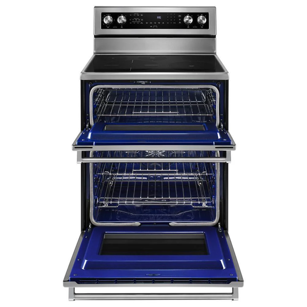 Kitchenaid KFED500ESS 30-Inch 5 Burner Electric Double Oven Convection Range - Image 4