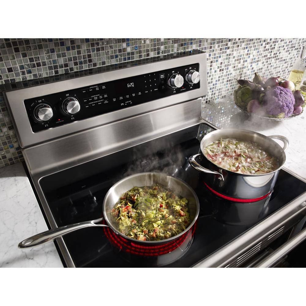 Kitchenaid KFED500ESS 30-Inch 5 Burner Electric Double Oven Convection Range - Image 7