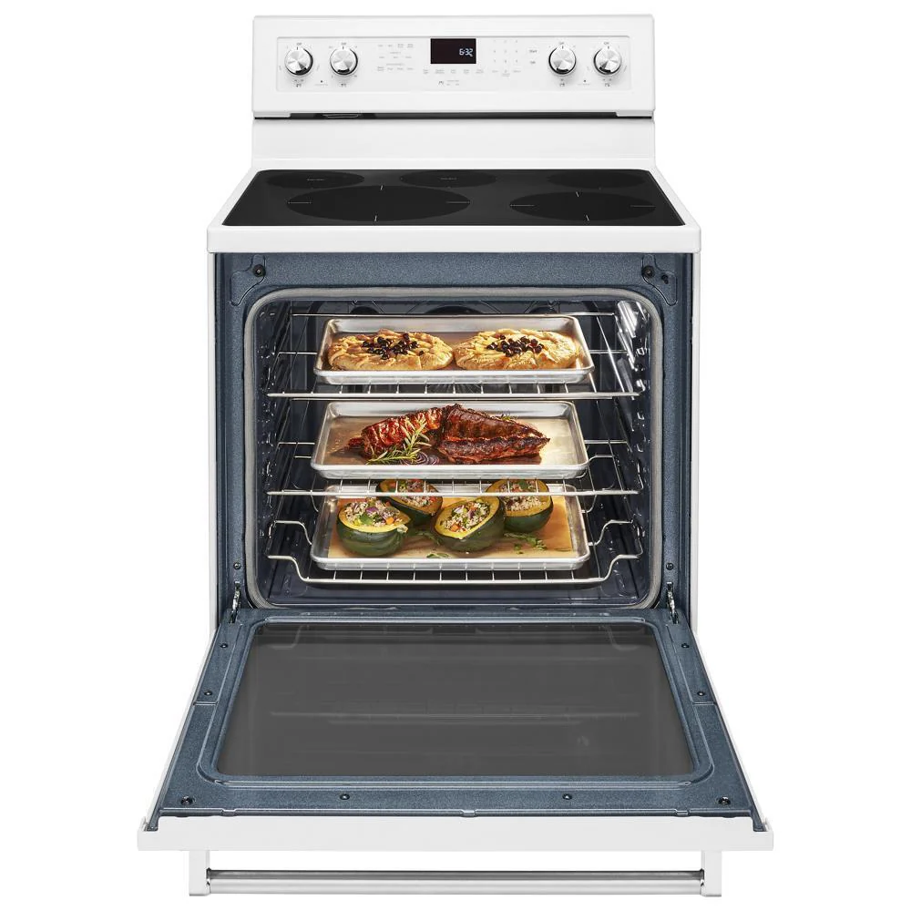 Kitchenaid KFEG500EWH 30-Inch 5-Element Electric Convection Range - Image 11