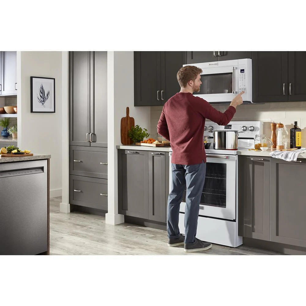 Kitchenaid KFEG500EWH 30-Inch 5-Element Electric Convection Range - Image 25