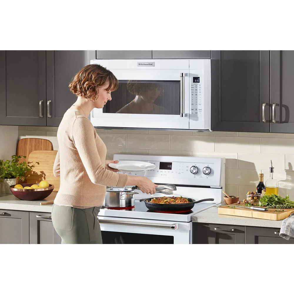Kitchenaid KFEG500EWH 30-Inch 5-Element Electric Convection Range - Image 28
