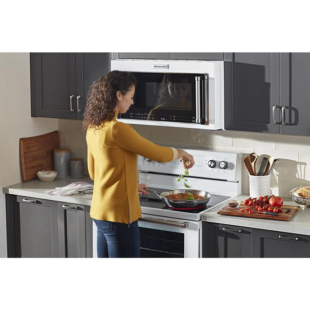 Kitchenaid KFEG500EWH 30-Inch 5-Element Electric Convection Range - Image 30
