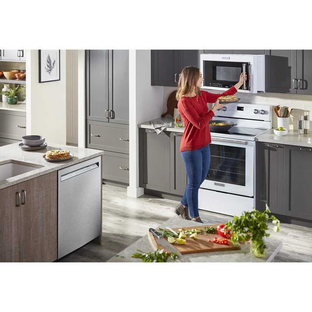 Kitchenaid KFEG500EWH 30-Inch 5-Element Electric Convection Range - Image 33