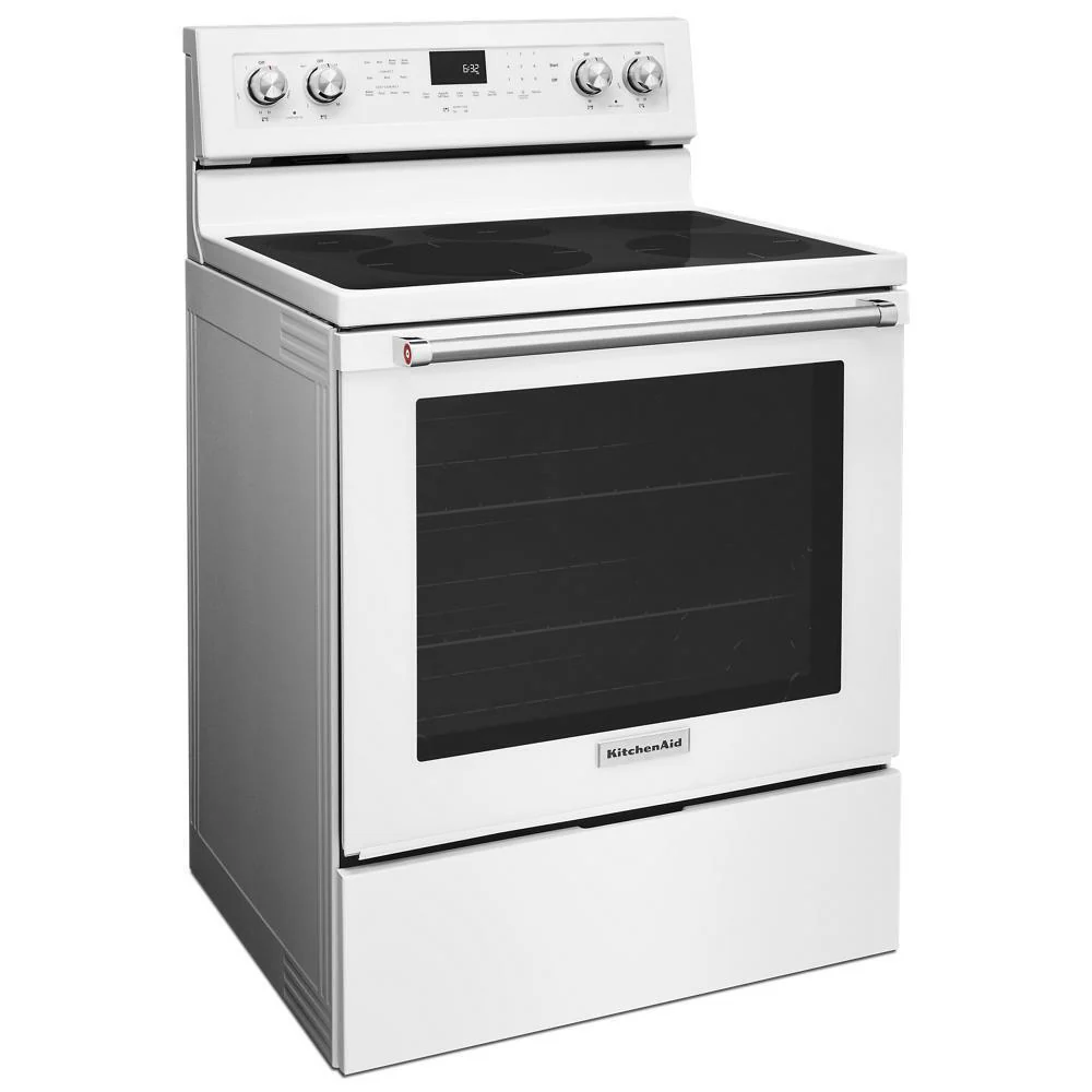 Kitchenaid KFEG500EWH 30-Inch 5-Element Electric Convection Range - Image 7