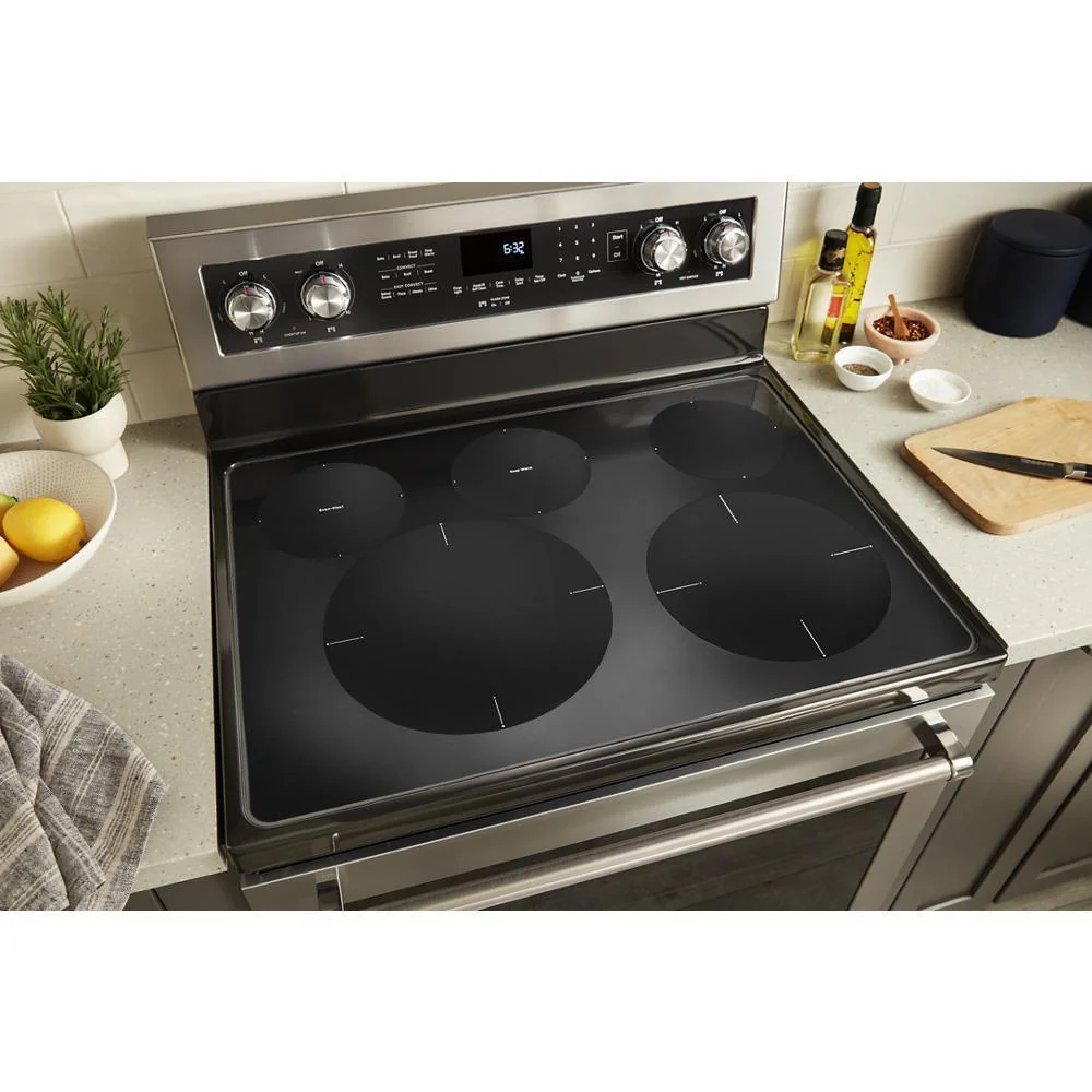 Kitchenaid KFEG504KPS 30-Inch 5 Element Electric Convection Range with PrintShield™ Finish - Image 12