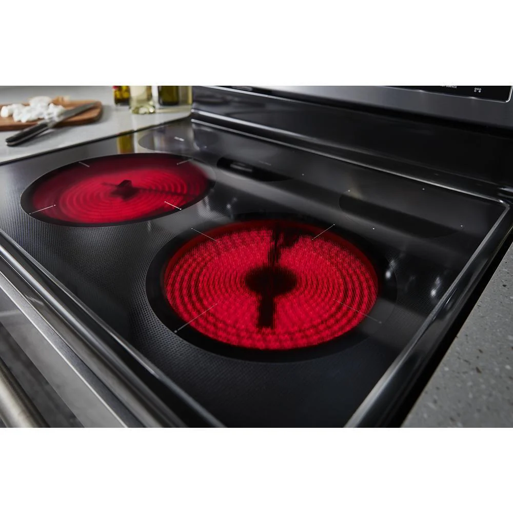 Kitchenaid KFEG504KPS 30-Inch 5 Element Electric Convection Range with PrintShield™ Finish - Image 14