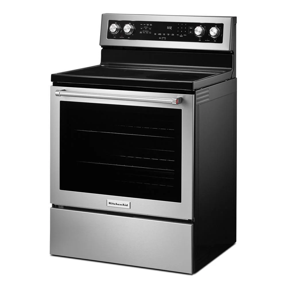 Kitchenaid KFEG504KPS 30-Inch 5 Element Electric Convection Range with PrintShield™ Finish - Image 20