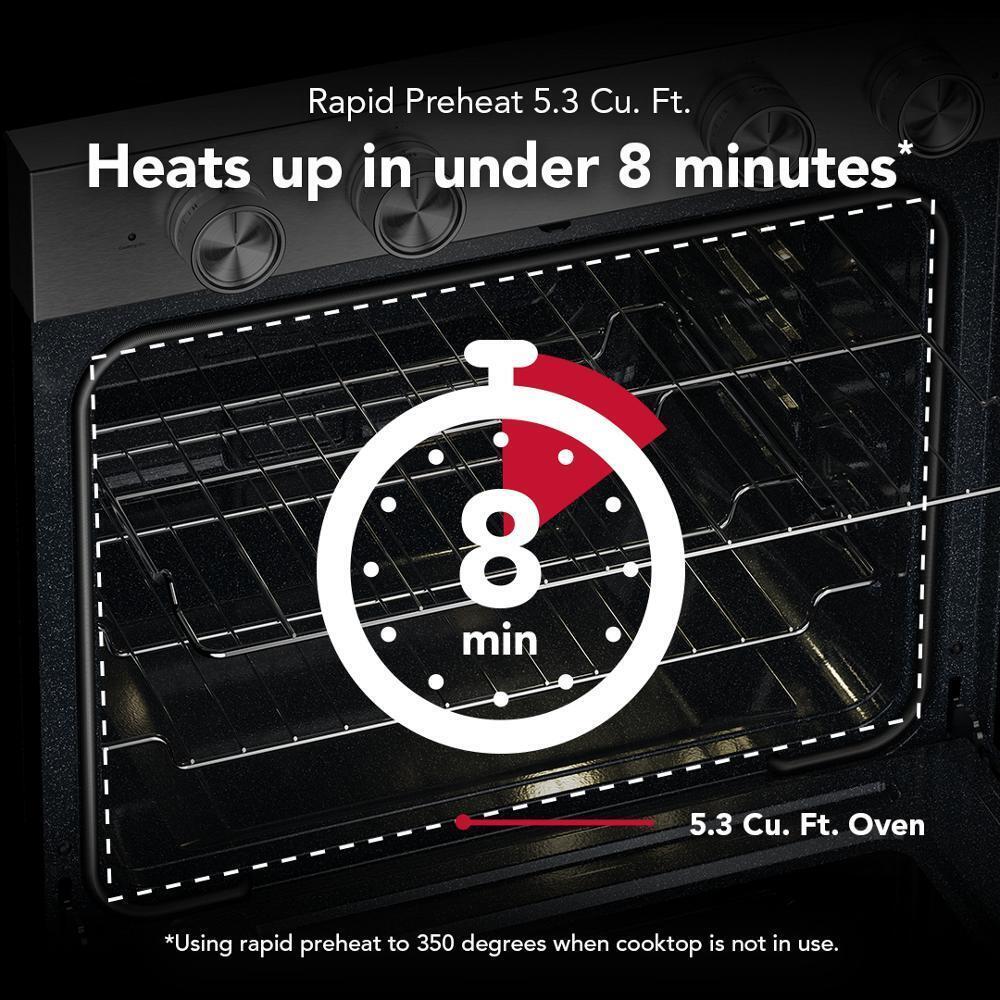 Kitchenaid KFES530SPS 5.3 Cu. Ft. Smart Freestanding Electric Range with Convection Cooking Modes - Image 11