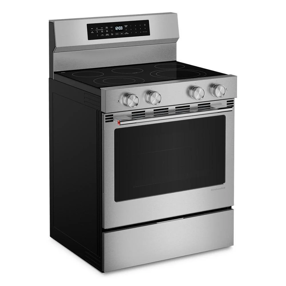 Kitchenaid KFES530SPS 5.3 Cu. Ft. Smart Freestanding Electric Range with Convection Cooking Modes - Image 18