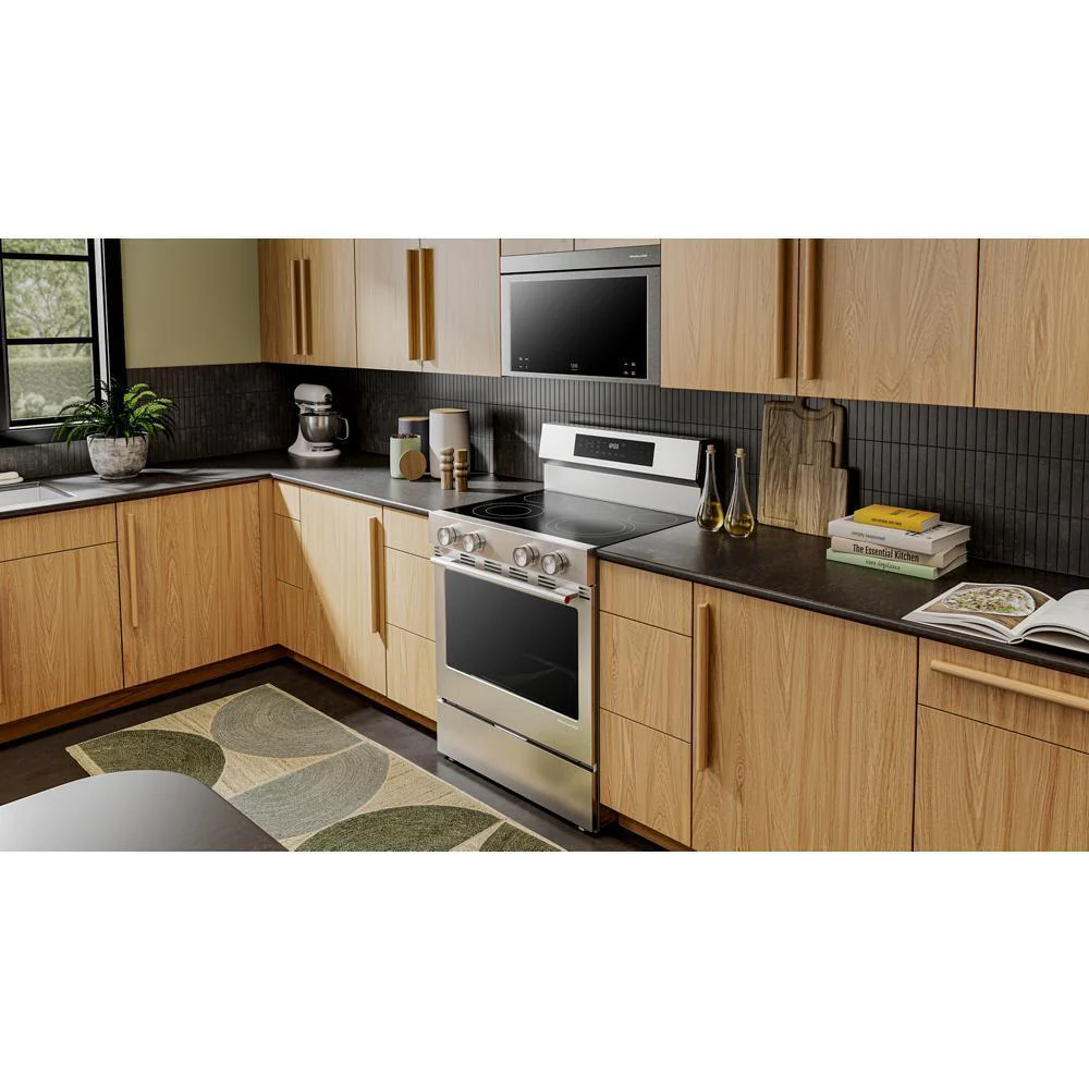 Kitchenaid KFES530SPS 5.3 Cu. Ft. Smart Freestanding Electric Range with Convection Cooking Modes - Image 2