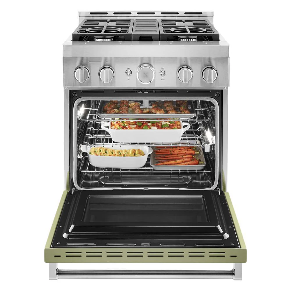 KFGC500JAV KitchenAid® 30'' Smart Commercial-Style Gas Range with 4 Burners - Image 8