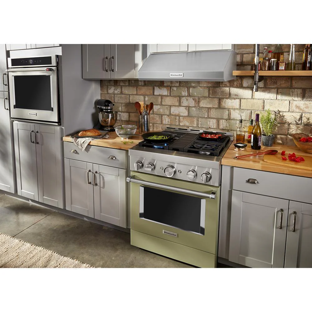 KFGC500JAV KitchenAid® 30'' Smart Commercial-Style Gas Range with 4 Burners - Image 9
