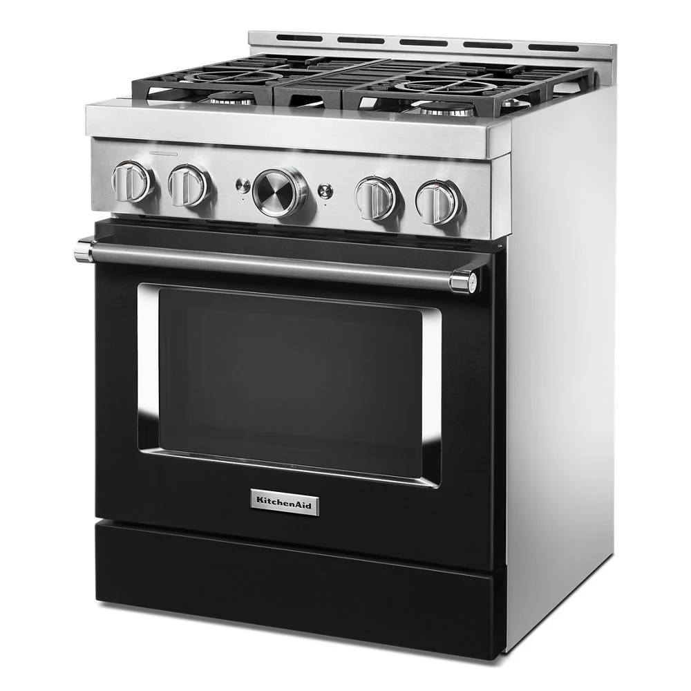 KFGC500JBK KitchenAid® 30'' Smart Commercial-Style Gas Range with 4 Burners - Image 4