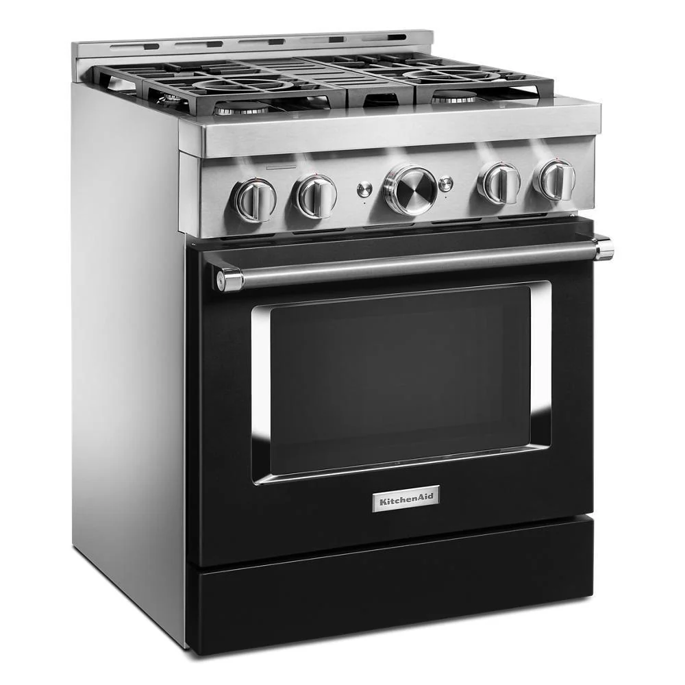 KFGC500JBK KitchenAid® 30'' Smart Commercial-Style Gas Range with 4 Burners - Image 5