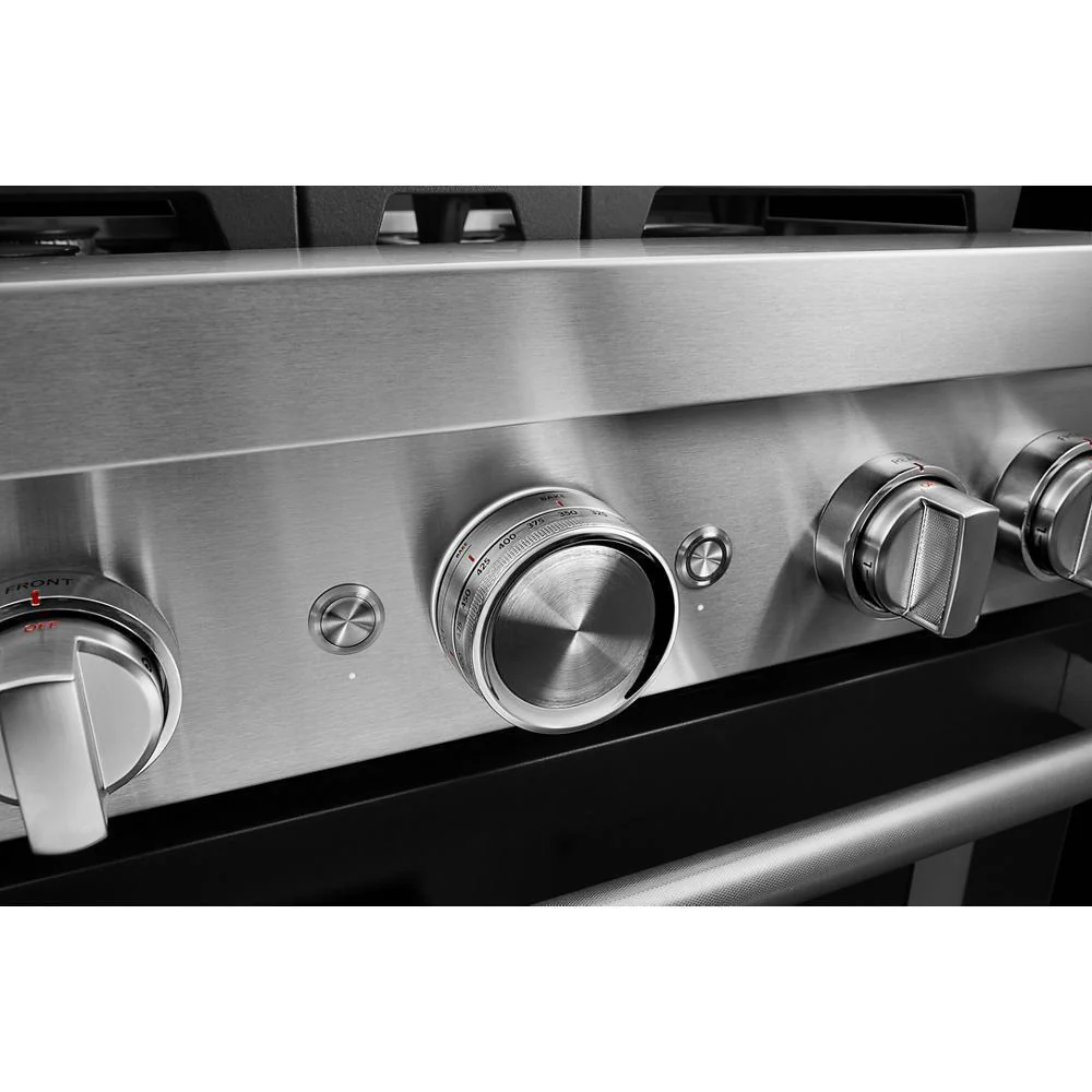 KFGC500JBK KitchenAid® 30'' Smart Commercial-Style Gas Range with 4 Burners - Image 6
