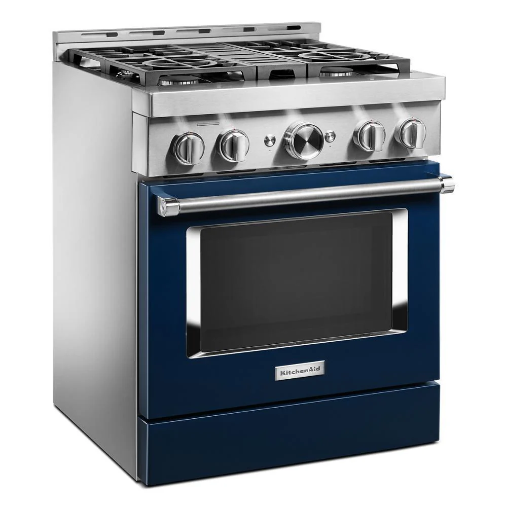 KFGC500JIB KitchenAid® 30'' Smart Commercial-Style Gas Range with 4 Burners - Image 5