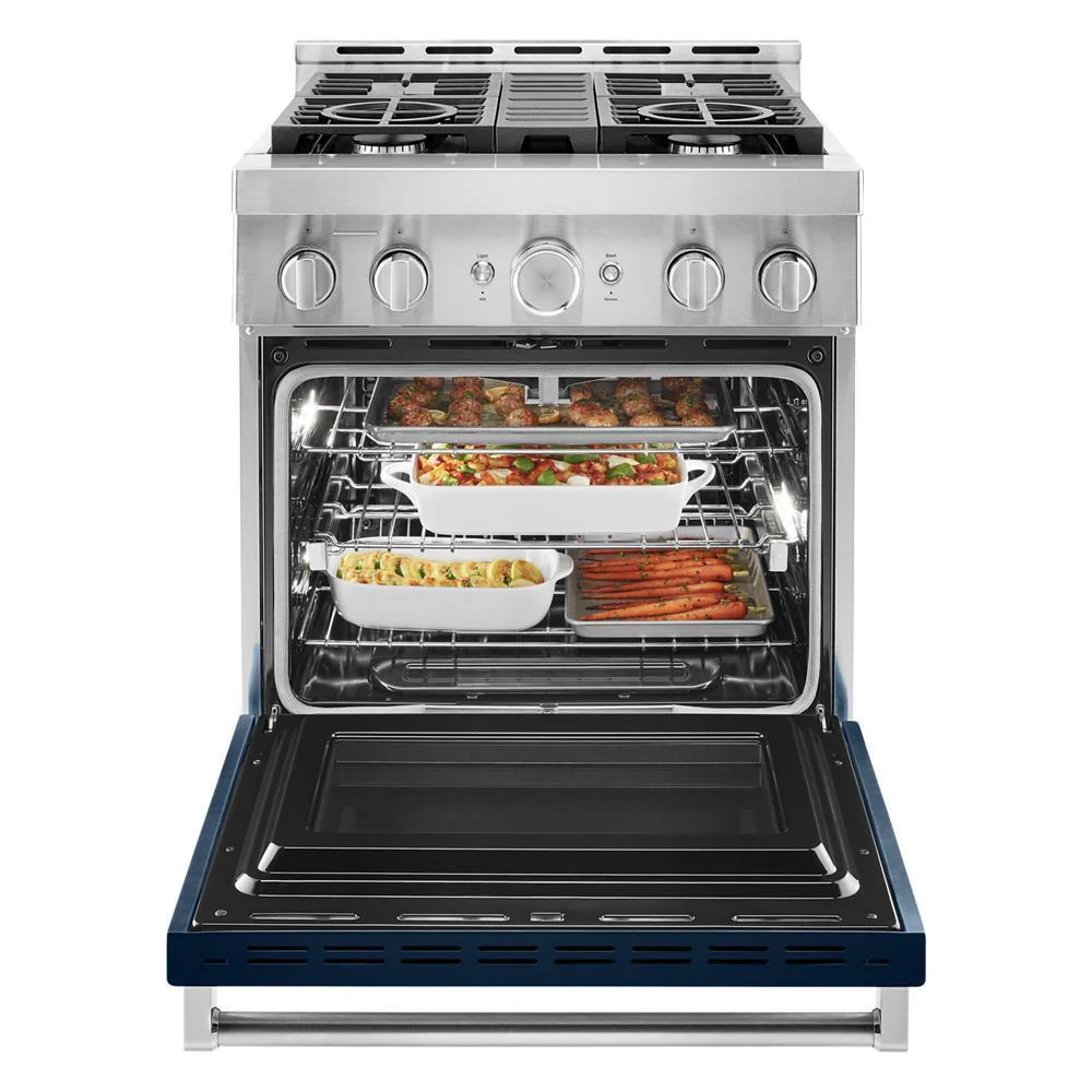 KFGC500JIB KitchenAid® 30'' Smart Commercial-Style Gas Range with 4 Burners - Image 8