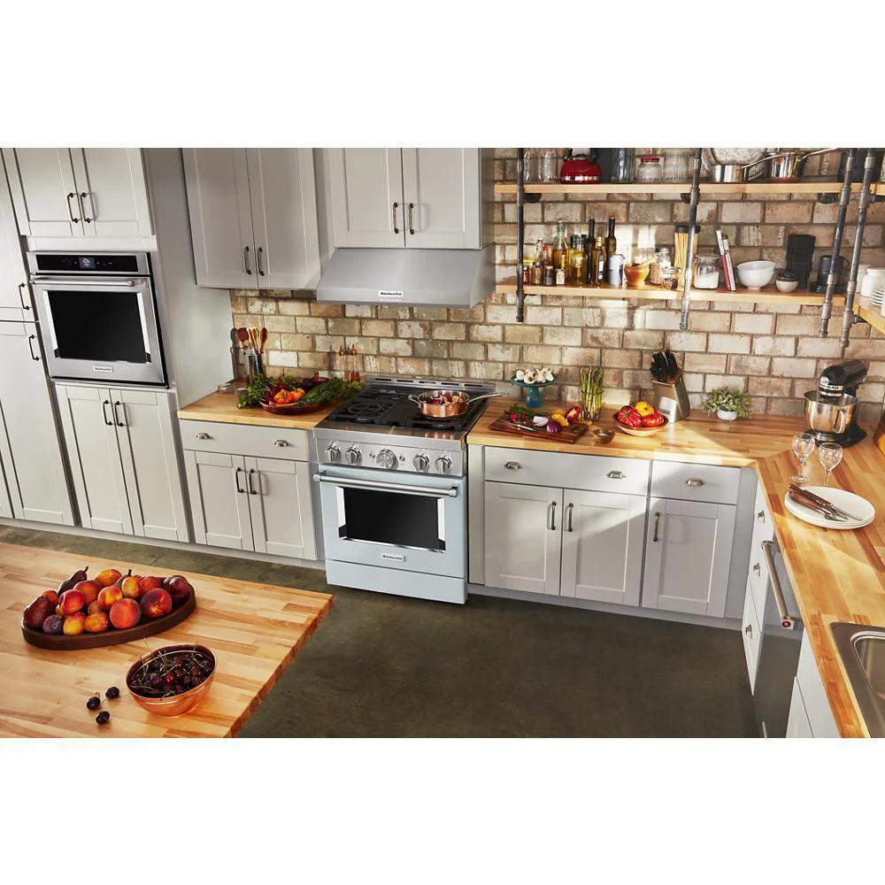 KFGC500JMB KitchenAid® 30'' Smart Commercial-Style Gas Range with 4 Burners - Image 14