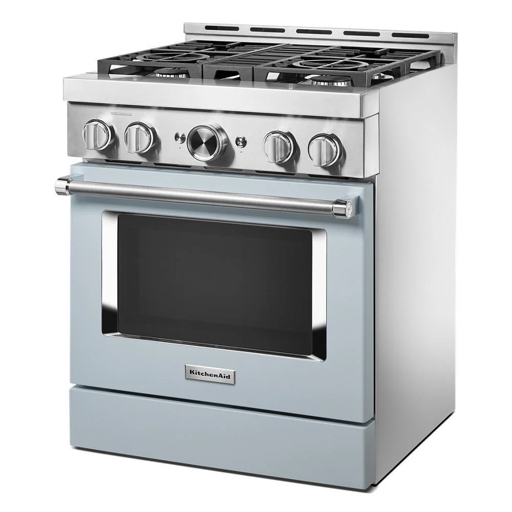 KFGC500JMB KitchenAid® 30'' Smart Commercial-Style Gas Range with 4 Burners - Image 4