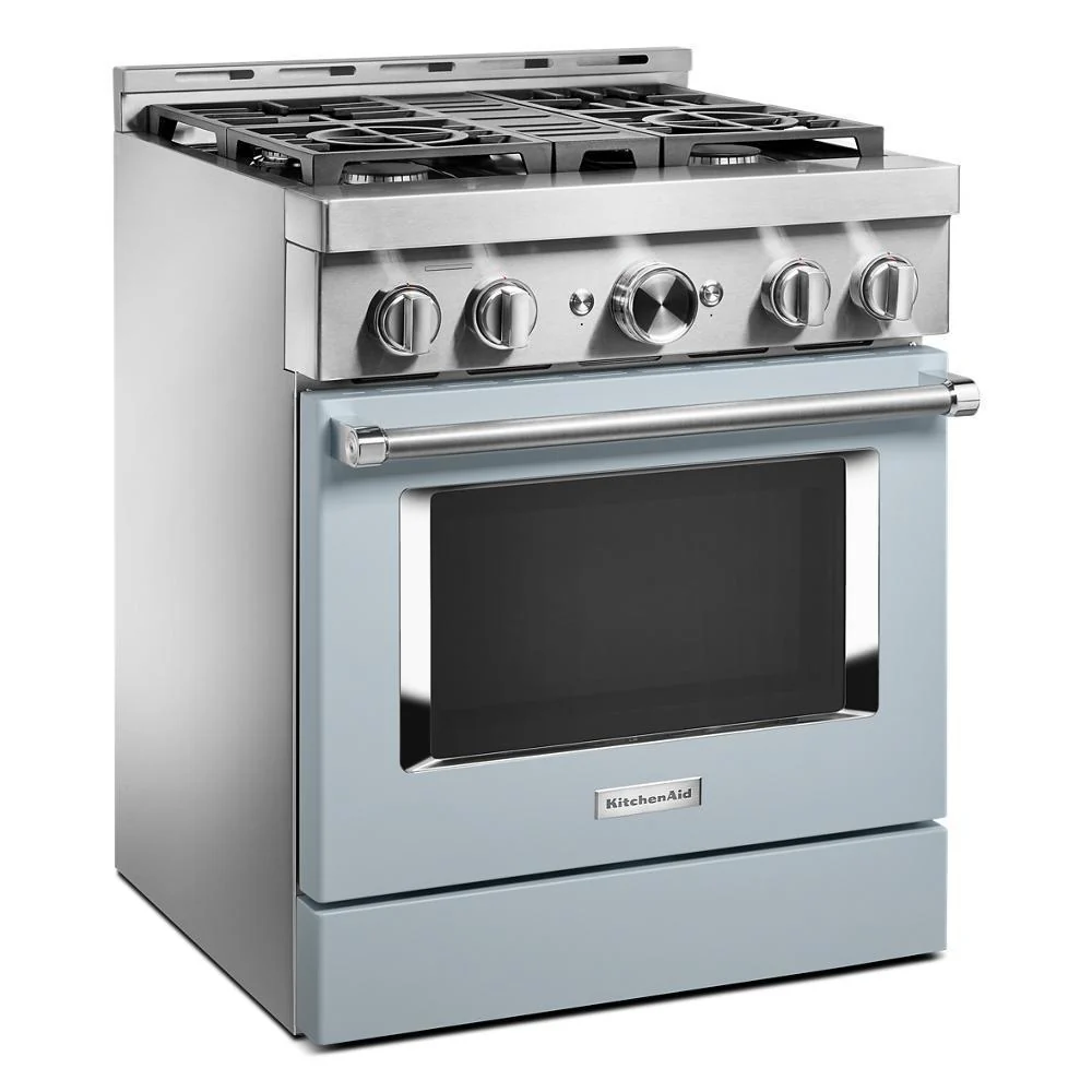 KFGC500JMB KitchenAid® 30'' Smart Commercial-Style Gas Range with 4 Burners - Image 5