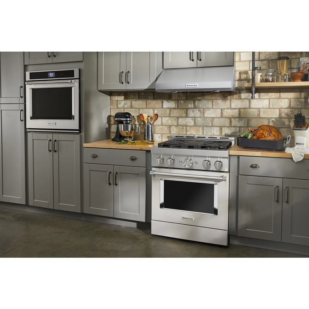 KFGC500JMH KitchenAid® 30'' Smart Commercial-Style Gas Range with 4 Burners - Image 10