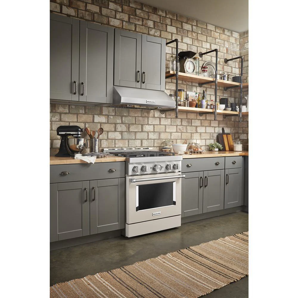 KFGC500JMH KitchenAid® 30'' Smart Commercial-Style Gas Range with 4 Burners - Image 12