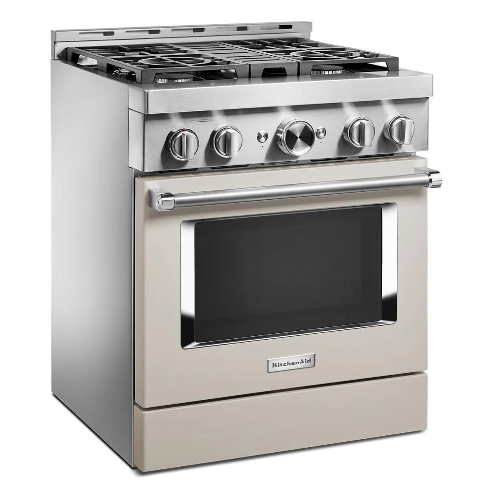 KFGC500JMH KitchenAid® 30'' Smart Commercial-Style Gas Range with 4 Burners - Image 5