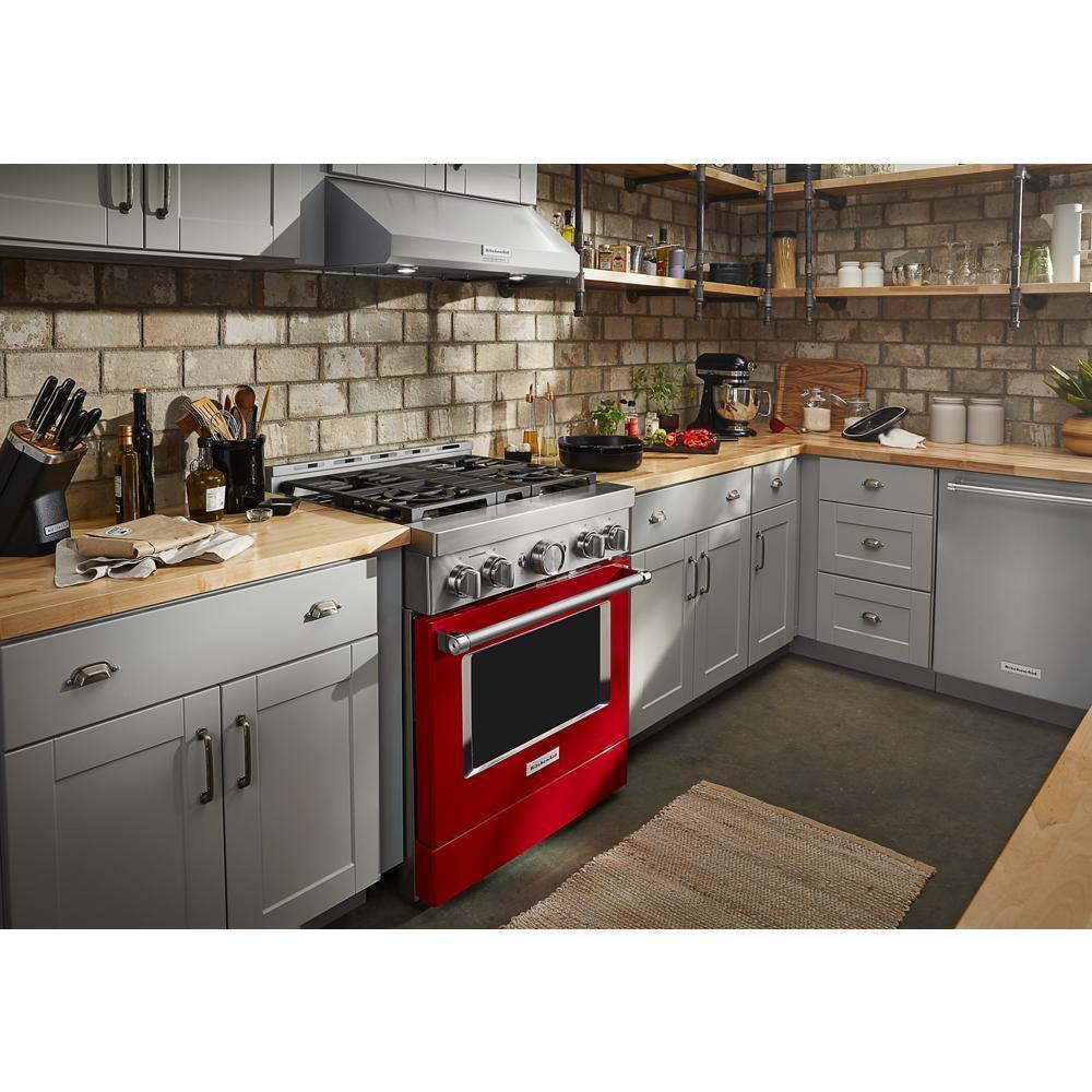 KFGC500JPA KitchenAid® 30'' Smart Commercial-Style Gas Range with 4 Burners - Image 14