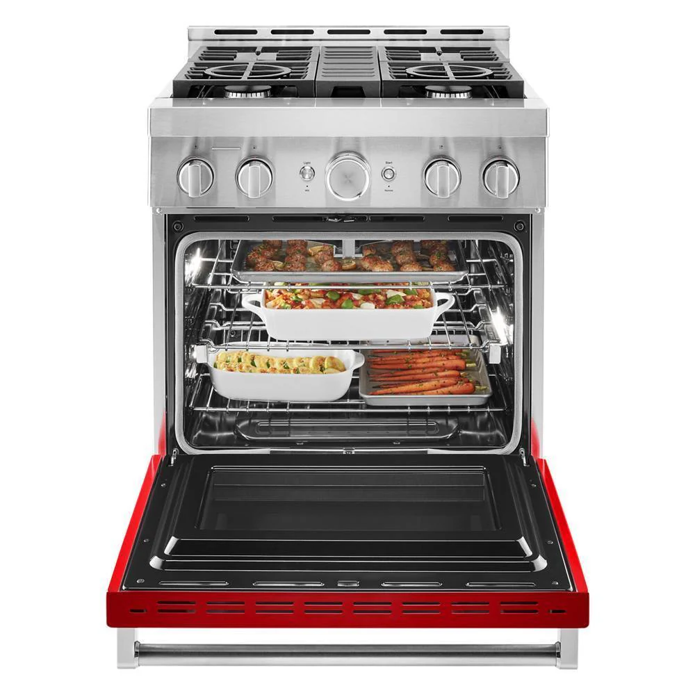 KFGC500JPA KitchenAid® 30'' Smart Commercial-Style Gas Range with 4 Burners - Image 8