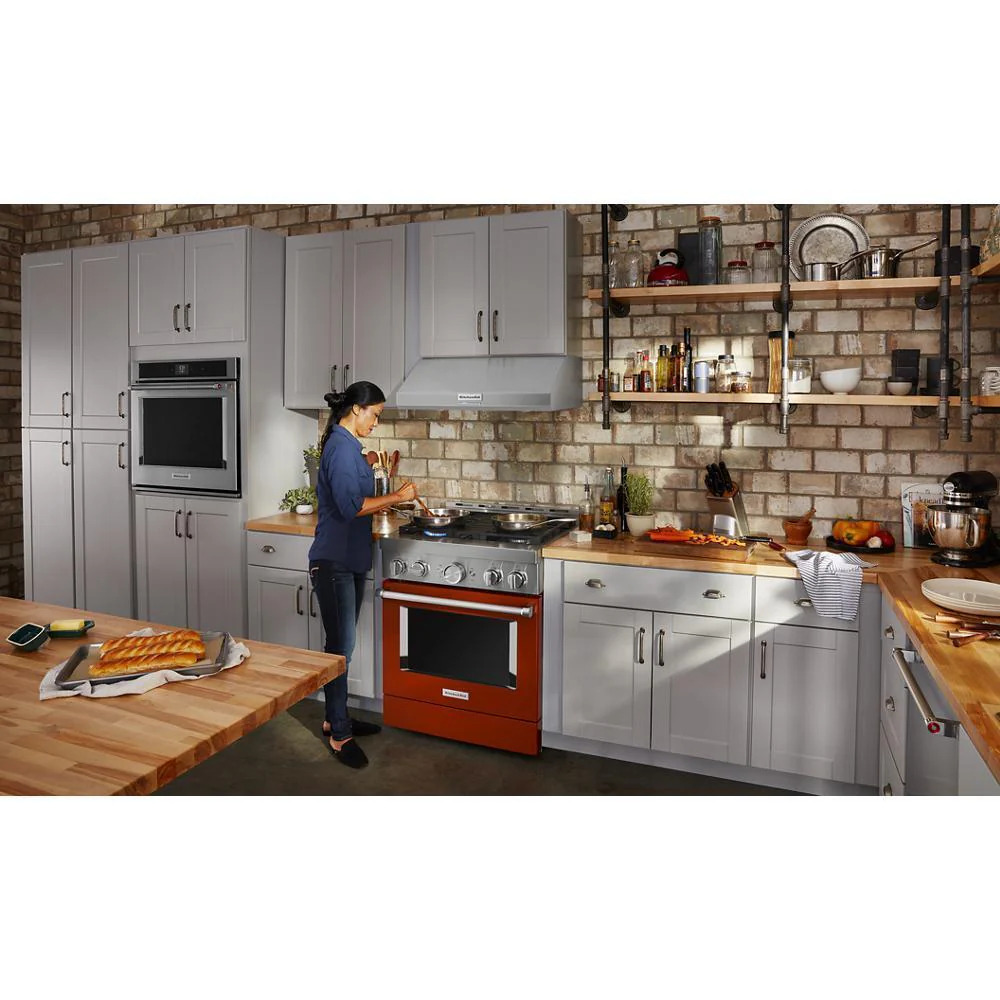 KFGC500JSC KitchenAid® 30'' Smart Commercial-Style Gas Range with 4 Burners - Image 16
