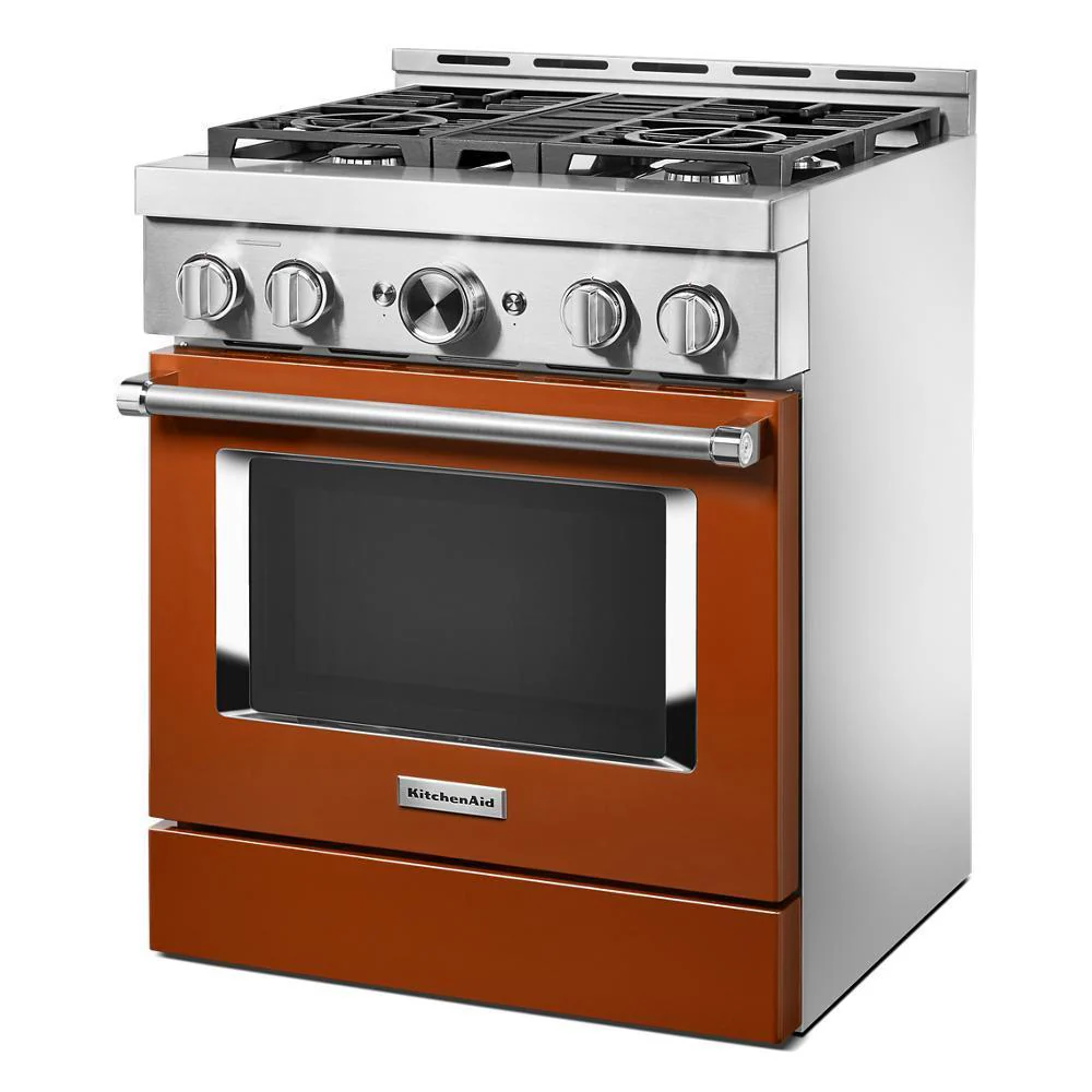 KFGC500JSC KitchenAid® 30'' Smart Commercial-Style Gas Range with 4 Burners - Image 4