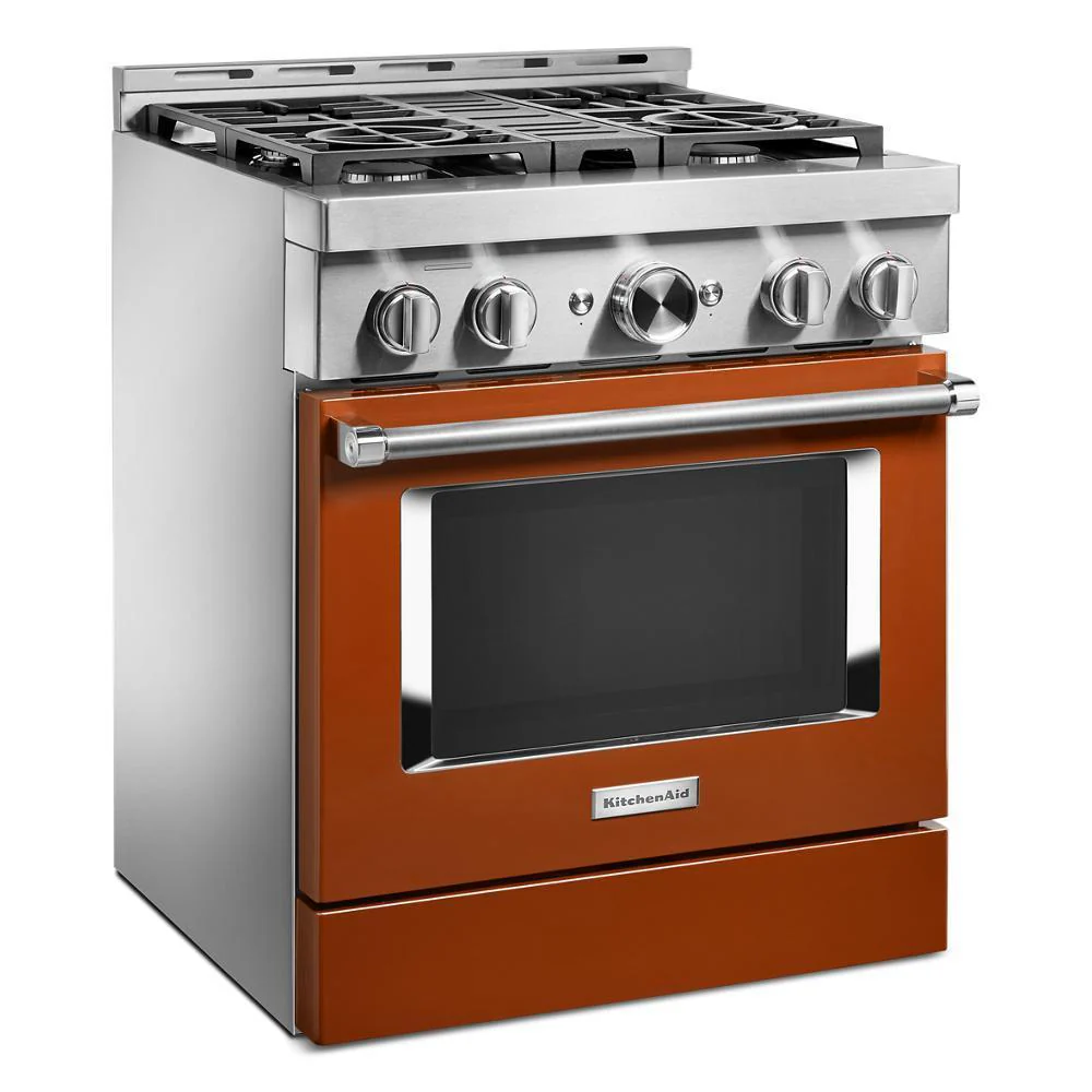 KFGC500JSC KitchenAid® 30'' Smart Commercial-Style Gas Range with 4 Burners - Image 5