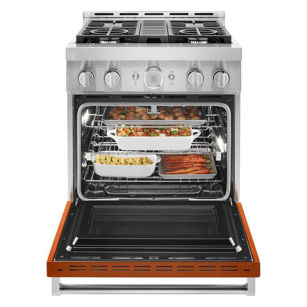 KFGC500JSC KitchenAid® 30'' Smart Commercial-Style Gas Range with 4 Burners - Image 8