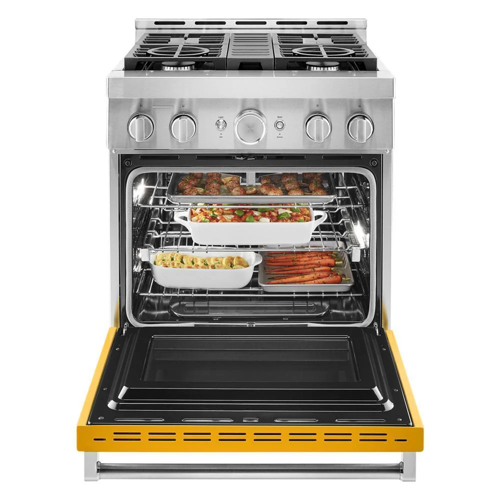 KFGC500JYP KitchenAid® 30'' Smart Commercial-Style Gas Range with 4 Burners - Image 8