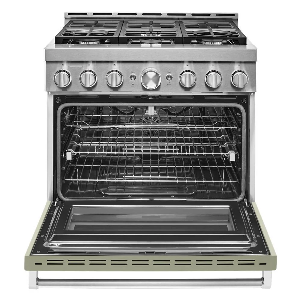 KFGC506JAV KitchenAid® 36'' Smart Commercial-Style Gas Range with 6 Burners - Image 7