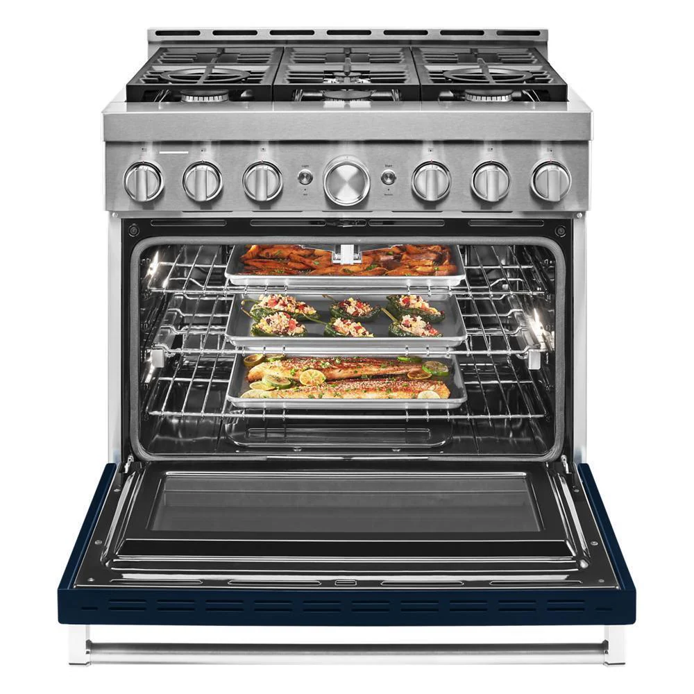 KFGC506JIB KitchenAid® 36'' Smart Commercial-Style Gas Range with 6 Burners - Image 8