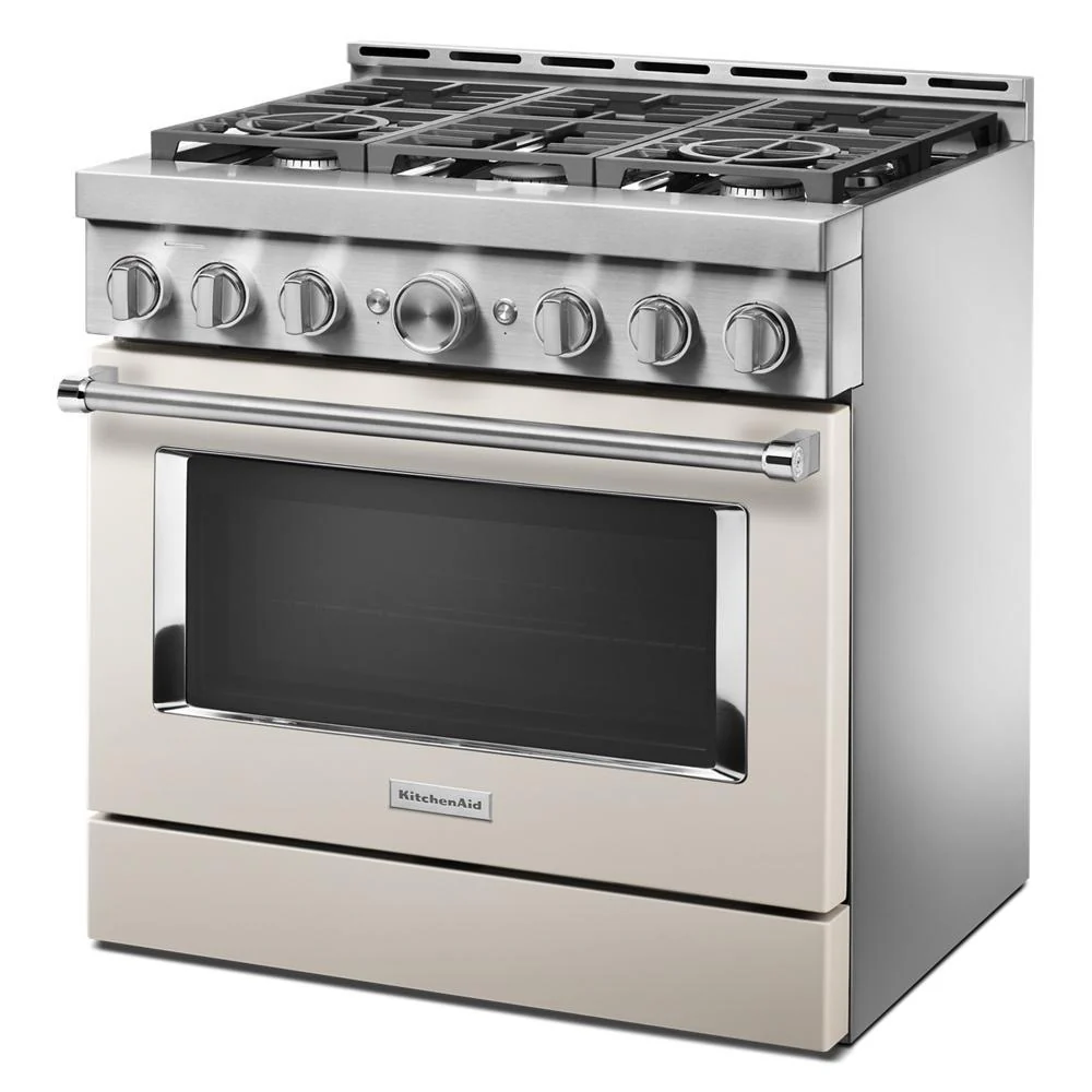KFGC506JMH KitchenAid® 36'' Smart Commercial-Style Gas Range with 6 Burners - Image 3