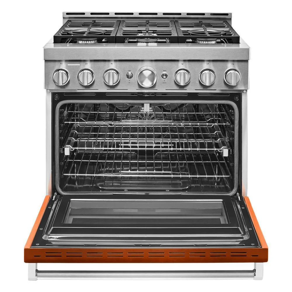 KFGC506JSC KitchenAid® 36'' Smart Commercial-Style Gas Range with 6 Burners - Image 7