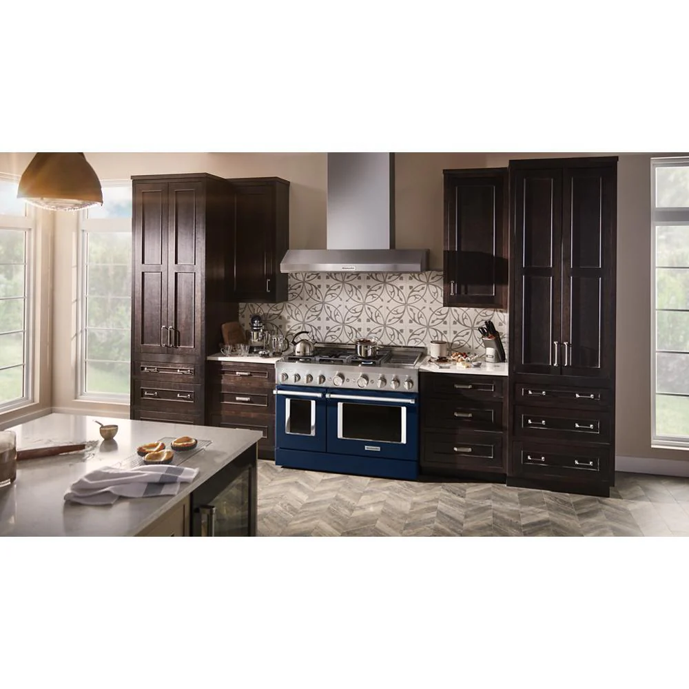 KFGC558JIB KitchenAid® 48'' Smart Commercial-Style Gas Range with Griddle - Image 11