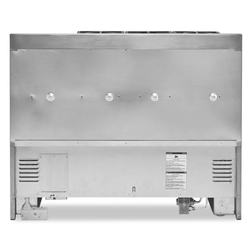 KFGC558JIB KitchenAid® 48'' Smart Commercial-Style Gas Range with Griddle - Image 3