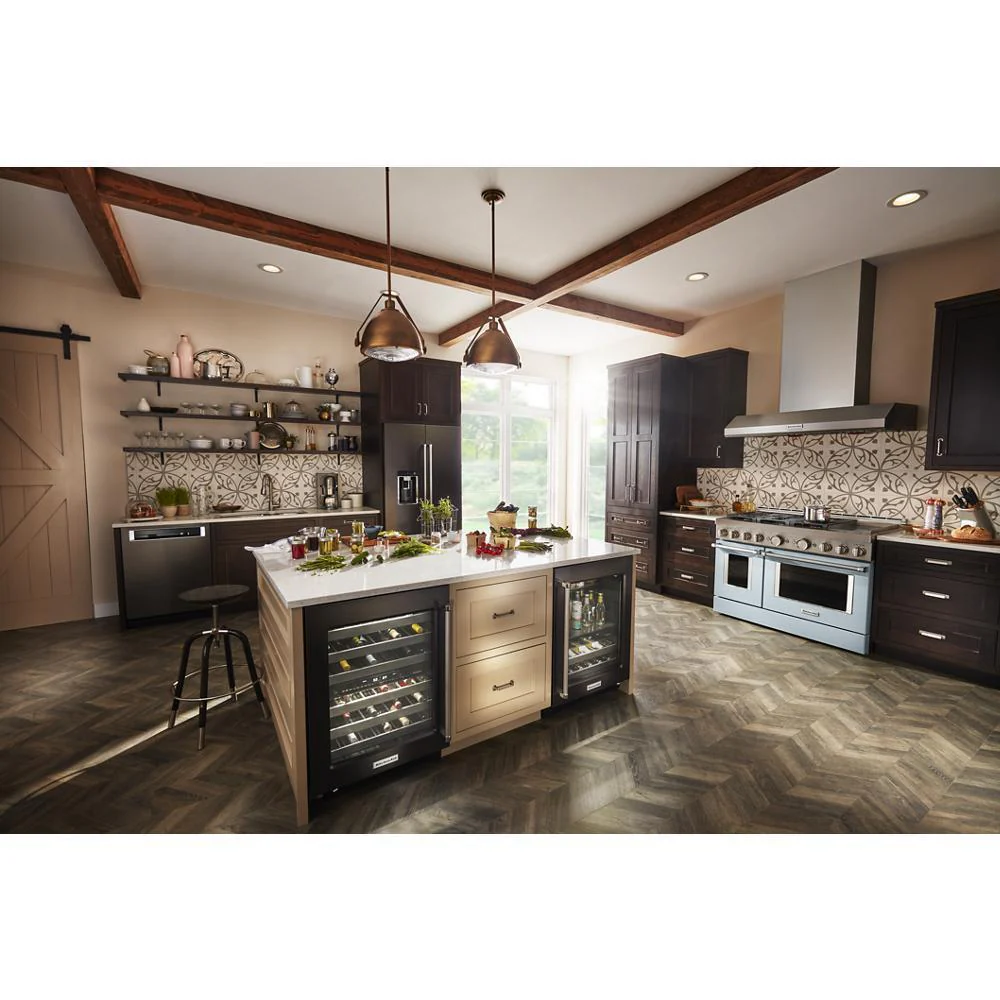 KFGC558JMB KitchenAid® 48'' Smart Commercial-Style Gas Range with Griddle - Image 12