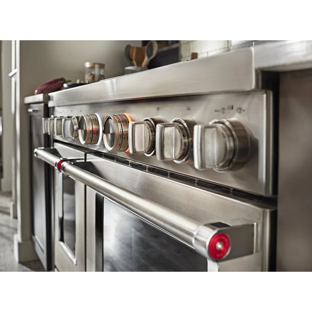 KFGC558JSS KitchenAid® 48'' Smart Commercial-Style Gas Range with Griddle - Image 6