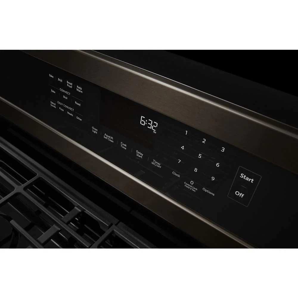 Kitchenaid KFGG500EBS 30-Inch 5-Burner Gas Convection Range - Image 12