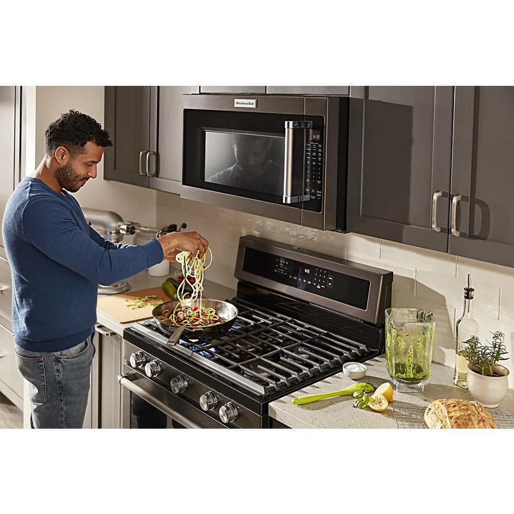 Kitchenaid KFGG500EBS 30-Inch 5-Burner Gas Convection Range - Image 36