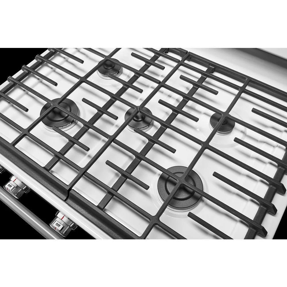 Kitchenaid KFGG500EBS 30-Inch 5-Burner Gas Convection Range - Image 7