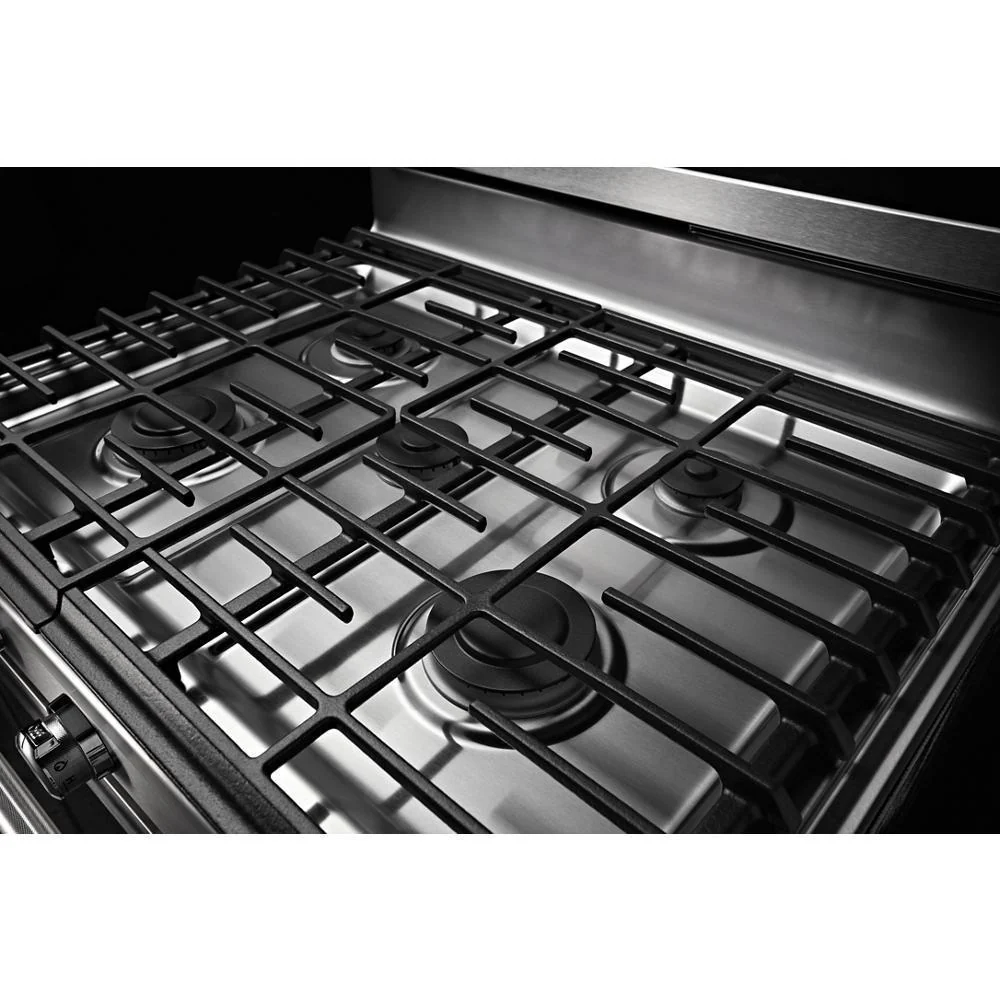Kitchenaid KFGG500EBS 30-Inch 5-Burner Gas Convection Range - Image 8