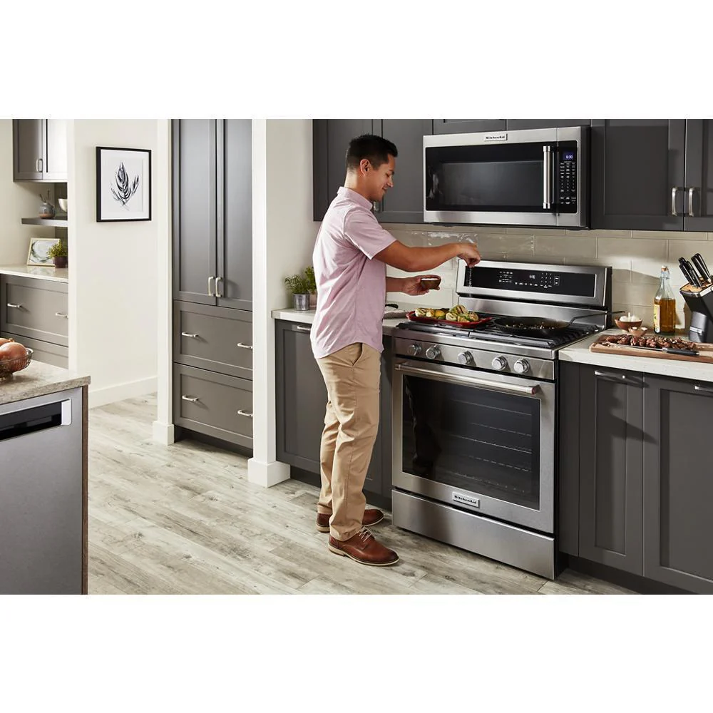 Kitchenaid KFGG500ESS 30-Inch 5-Burner Gas Convection Range - Image 19